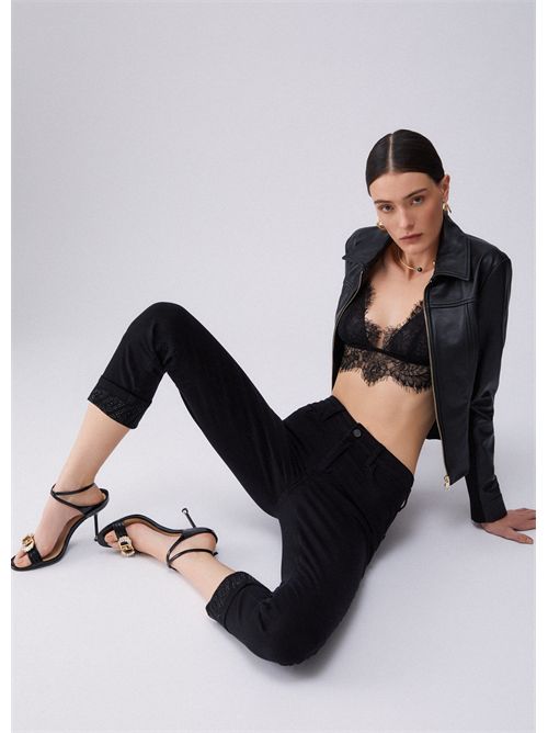 Pants woman black LIU JO | UA6006T2594/22222